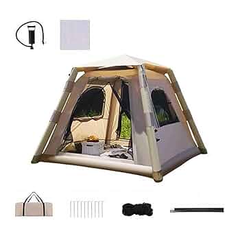 インフレータブル式エアテント 2〜4人用 Amazon.co.jp: [再入荷]インフレータブルテント エアーテント